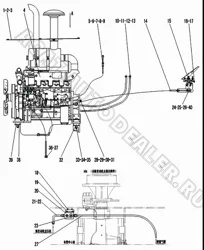 Двигатель YUCHAI YC4D80-T10